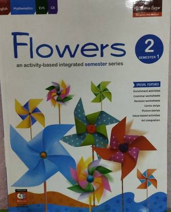 Flowers semester series class 2 semester 1 and semester 2 with worksheets