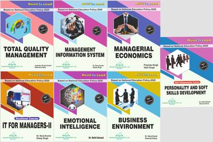 MDU MBA Second Semester (7 in 1 ) Combo Pack As per all book based on Maharshi Dayanand University