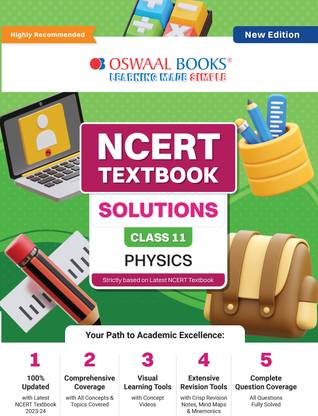Oswaal NCERT Textbook Solution Class 11 Physics | For Latest Exam