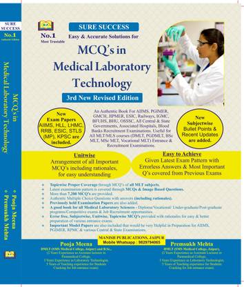 Mcq's in Medical Laboratory Technology