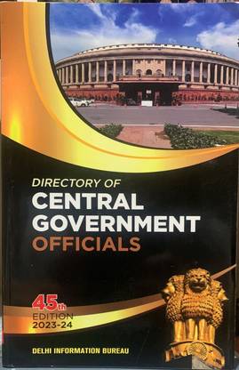 2023-24 Directory of Central Government Officials (2023 new edition)