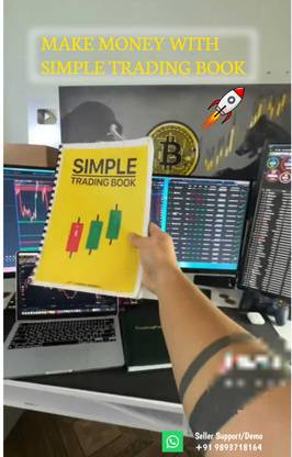 Simple Trading Book Technical analysis and Chart patterns Book for Trading Forex Crypto and Stock market.