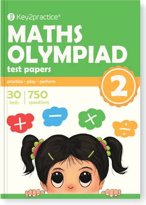 Key2practice Maths Olympiad for Class 2  - Activity Based Worksheets