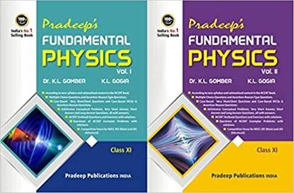 Pradeep's Fundamental Physics Class 11 Volume I & II (2023-2024)