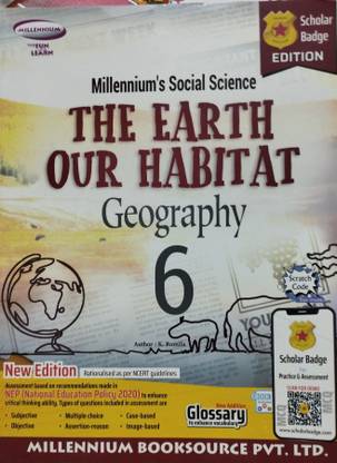 Millennium's social science the earth our habitat geography class 6