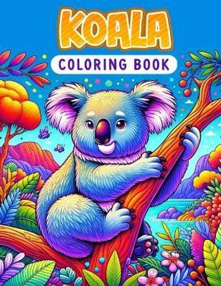 Koala coloring book