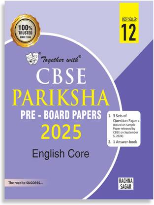 Together with CBSE Class 12 English Core Pariksha Pre-Board Papers Exam 2025
