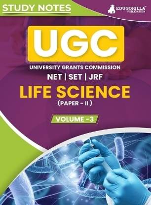 UGC NET PAPER II : Life Science (Volume-3)  - Topic-wise Notes (English Edition) | A Complete Preparation Study Notes to Ace Your Exams