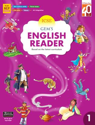ICSE Gem's English Reader Book 1 – English Reader For Class 1