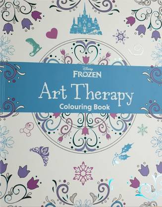 Disney Frozen - Art Therapy Colouring Book