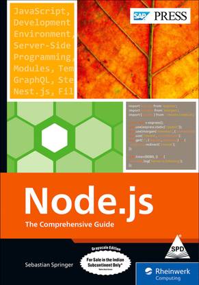 Node.js: The Comprehensive Guide (Grayscale Indian Edition)