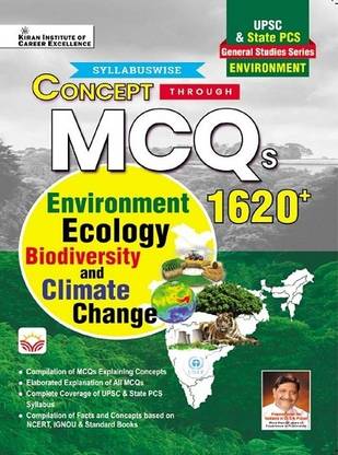 General Studies Series Concept Through Mcqs Environment Ecology Biodiversity & Climate Change For Upsc & State Pcs(English Medium)(4665)