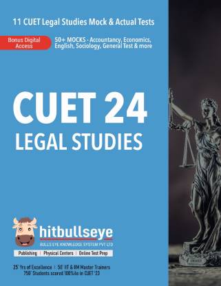 CUET (UG) Legal Studies Exam Book, 11 Mocks, Access to Digital Content