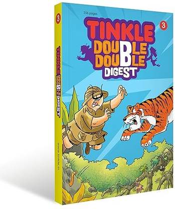 Tinkle Double Double Digest No. 03 | Kids' Story Book Collection | Indian Comics for Ages 3 to 10 | Fun & Educational Tales | Tinkle Comics Series