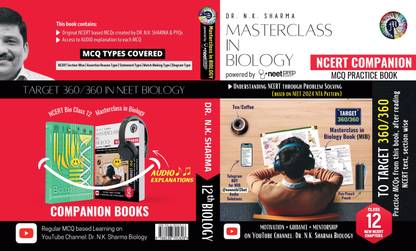 NEET Masterclass in Biology NCERT Companion 12th Class by NEETprep