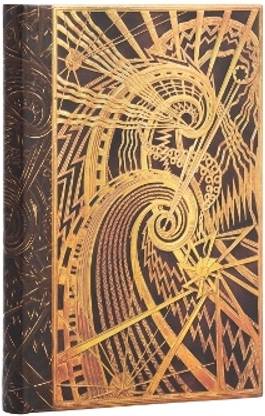The Chanin Spiral (New York Deco) Mini Lined Hardcover Journal