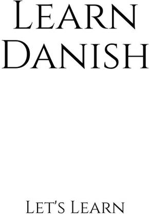 Learn Danish