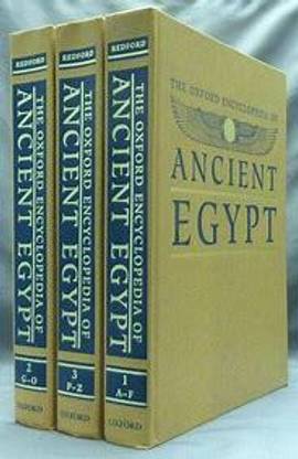The Oxford Encyclopedia of Ancient Egypt