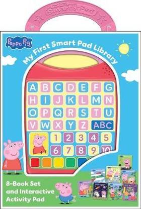Peppa Pig: My First Smart Pad Library 8-Book Set and Interactive Activity Pad Sound Book Set