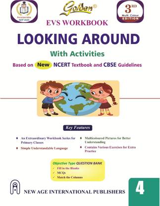 Golden EVS Workbook Looking Around with Activities (Based on NCERT Textbook) for Class - 4