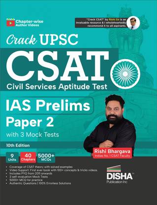 Crack Upsc Csat Civil Services Aptitude Test IAS Prelims Paper 2 with
