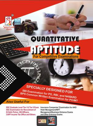 Quantitative Aptitude for Competitive Examinations - 2023/edition  - Quantitative Aptitude Exercise books method with tricks for Various Competitive exam/ SSC/ BANKING/OTHER EXAM