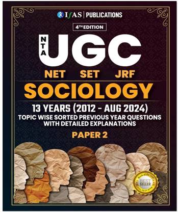 UGC NET Sociology  - Paper 2 Book 2025 | Unit-Wise PYQs (2012–2024) with Detailed Solutions | NTA UGC NET/JRF & SET Exam Preparation | Sociology Paper 2 Book in English by IFAS Publications