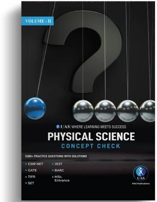 CSIR NET Physical Science Concept Check Book 5000+ (Vol-II)  - Advanced Physical Science Practice Questions Book with Solutions for CSIR NET, SET, BARC, TIFR, JEST & MSc Entrance