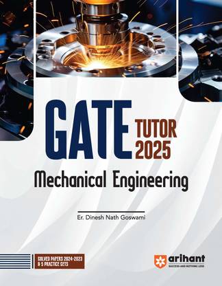 (Old Edition) Arihant Mechanical Engineering For GATE Exam 2025 | | Solved Papers 2023 & 2024| Practice Sets (1-3)