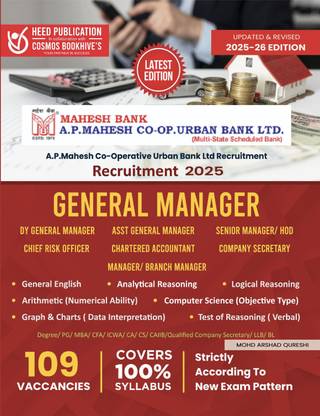 A.P Mahesh CO-OP. Urban Bank Ltd. - General Manager