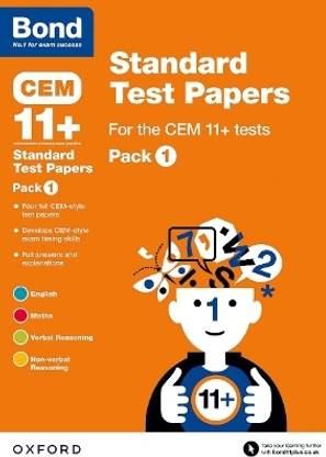 Bond 11+: CEM: Standard Test Papers: Ready for the 2025 Cambridge Select Insight exam