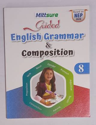 Mittsure guided English grammar and composition class 8