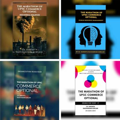 The Marathon Of UPSC Commerce Optional Book - Paper-2  - UPSC Commerce Optional Book with 4 Disc