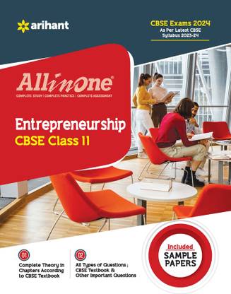 Arihant All In One Class 11th Entrepreneurship for CBSE Exam�2024 Fifth Edition