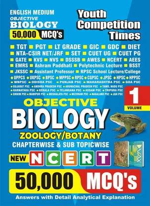 Tgt/Pgt/Lt Grade/Gic Objective Biology (Zoology/Botany) Vol-1 (English