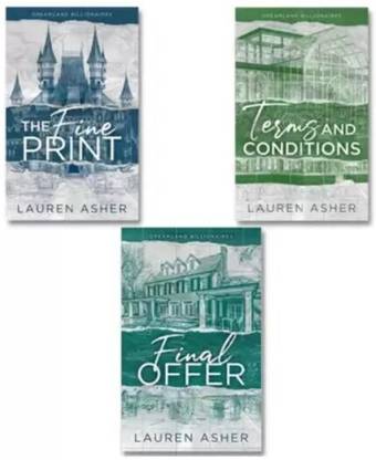 The Fine Print + Terms And Conditions + The Final Offer (Dreamland Billionaires Series Set Of 3 Books) Paperback (English) By Lauren Asher (Paperback, Lauren Asher) (Paperback, Lauren Asher)