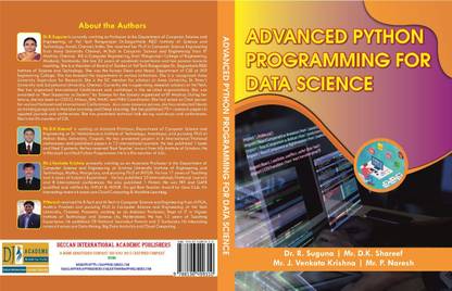 ADVANCED PYTHON PROGRAMMING FOR DATA SCIENCE
