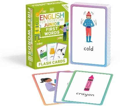 English for Everyone Junior First Words Flash Cards