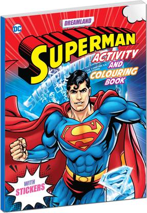 Superman Activity and Colouring Book