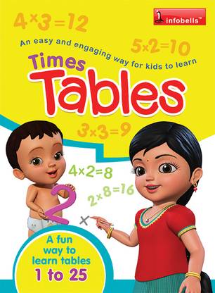 Times Tables book  - Learning Practice Improving Book for Children