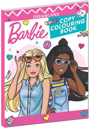 Barbie Copy Colouring Book  - Filled with Barbie characters, Each page | Barbie Colouring Book for Little Artists | Coloring Book for Kid