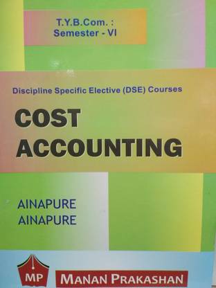 Manan – Cost Accounting