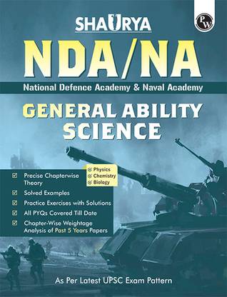 Pw Shaurya Nda/Na General Ability Science Book