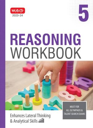 MTG Olympiad Reasoning Workbook Class 5 - Enhances Lateral Thinking & Analytical Skills, Reasoning Workbook For SOF Olympiad & Talent Search Exam