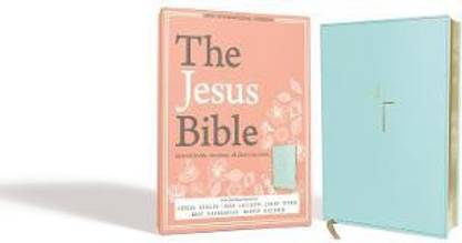 The Jesus Bible, NIV Edition, Leathersoft, Blue