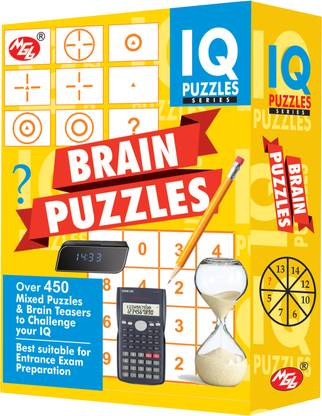 IQ Brain Puzzles - Set of 4 Books