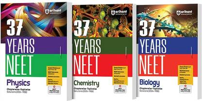 37-Years NEET Physics, Chemistry, Biology Chapterwise Topicwise Solutions - 37 Years NEET Physics, Chemistry, Biology Chapterwise Topicwise SOLVED PAPER  - NEET 37 YEAR PYQs