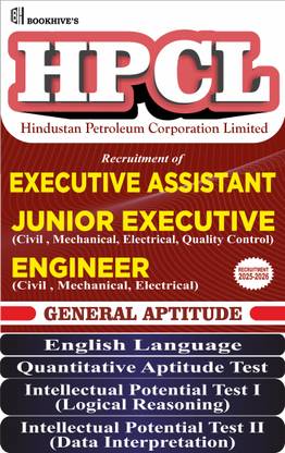 HPCL Executive Assistant/ Junior Executive/Engineer (Civil, Mechanical & Electrical) General Aptitude Recruitment 2025-2026