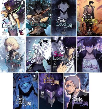 Solo Leveling Volumes 1-11 | Complete Manga Series Set by Chugong | 11 Book Collection
