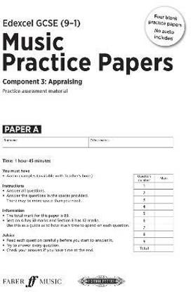 Edexcel GCSE Music Practice Papers (Pack of 4)
